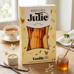 Boîte de Madeleines - Saveur Vanille