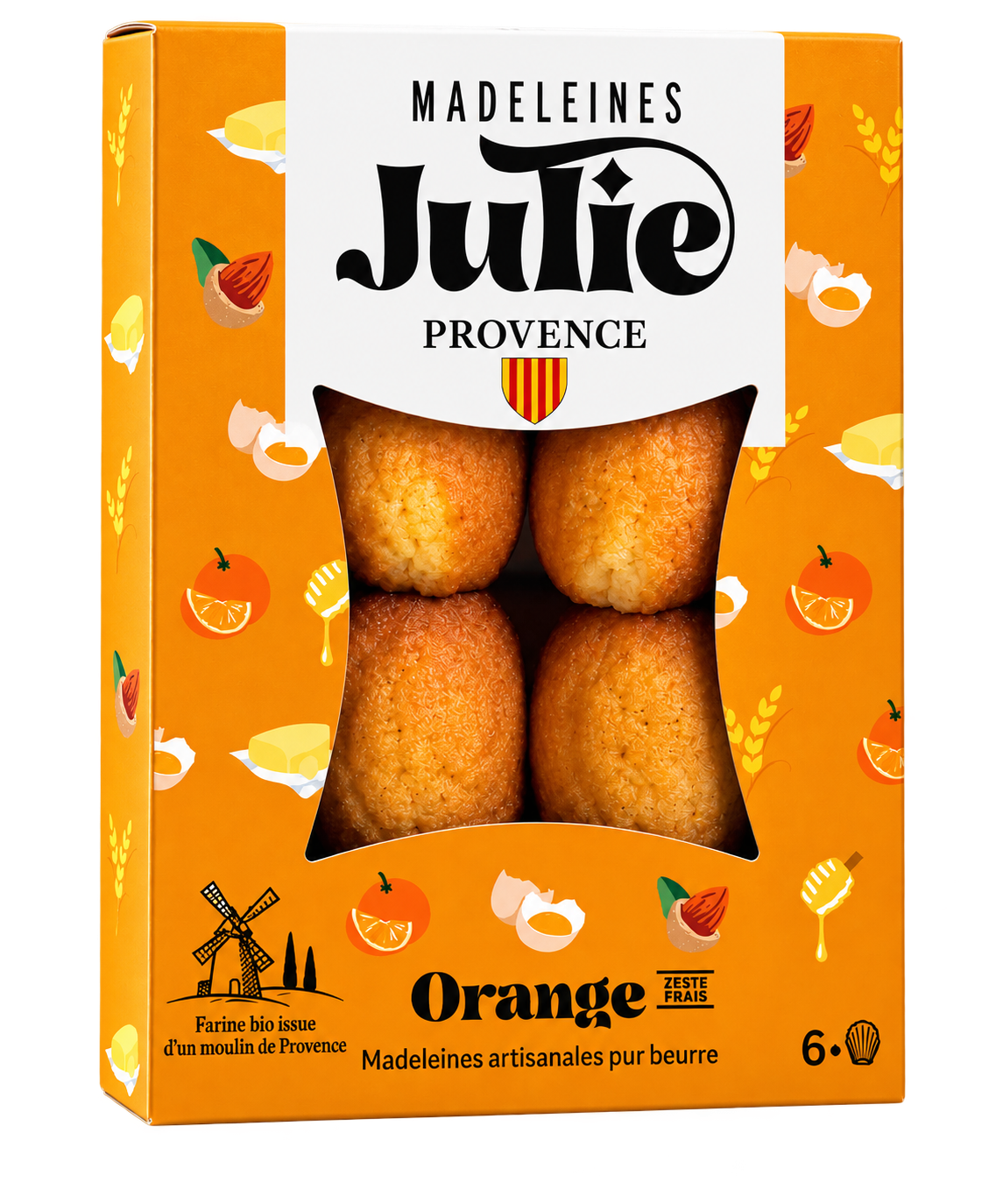 Boîte Julie orange